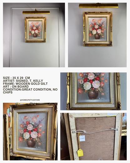 Vintage Floral Oil Painting Collection – Choose Your Favourite