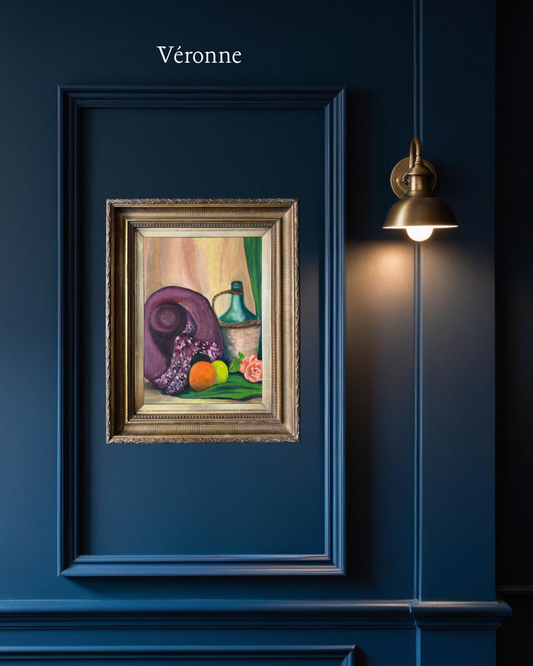 Vintage Kitchen Themed Oil Painting-Pick your own- Vintage Ornate Frame
