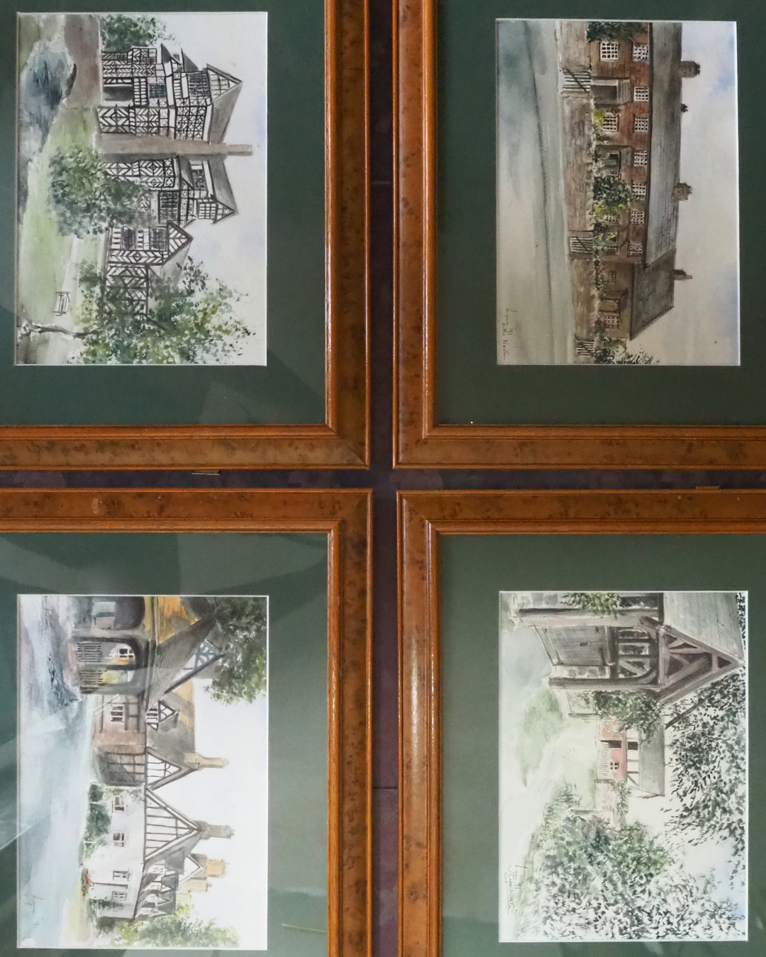 Vintage Lynn Rhodes Gallery Wall Set - Framed Original Artwork Collection