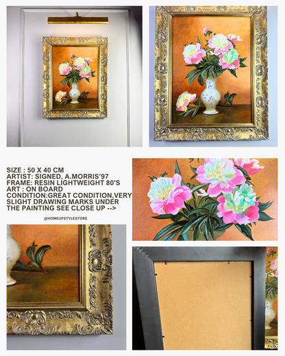 Vintage Floral Oil Painting Collection – Choose Your Favourite