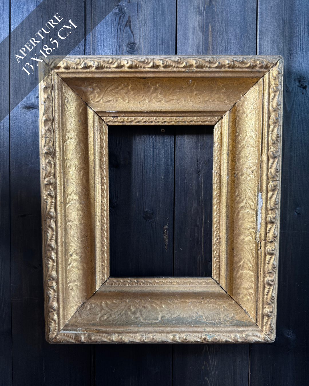 Orientalist fluted Decorative Ornate Hollow frame, 19th century