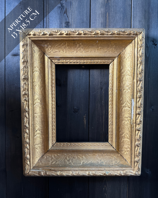 Orientalist fluted Decorative Ornate Hollow frame, 19th century