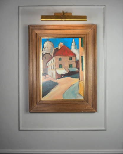 Echoes of the Old City -Original Nichol Wheatley Landscape Oil Painting