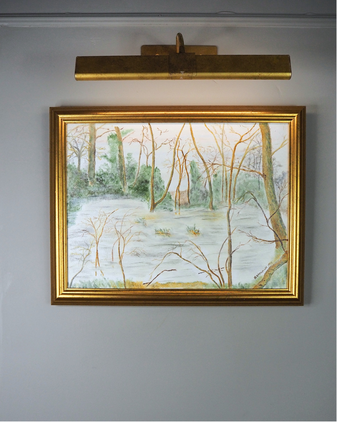 Awakening Woodlands - Original Oil Painting by N.G. Reynolds