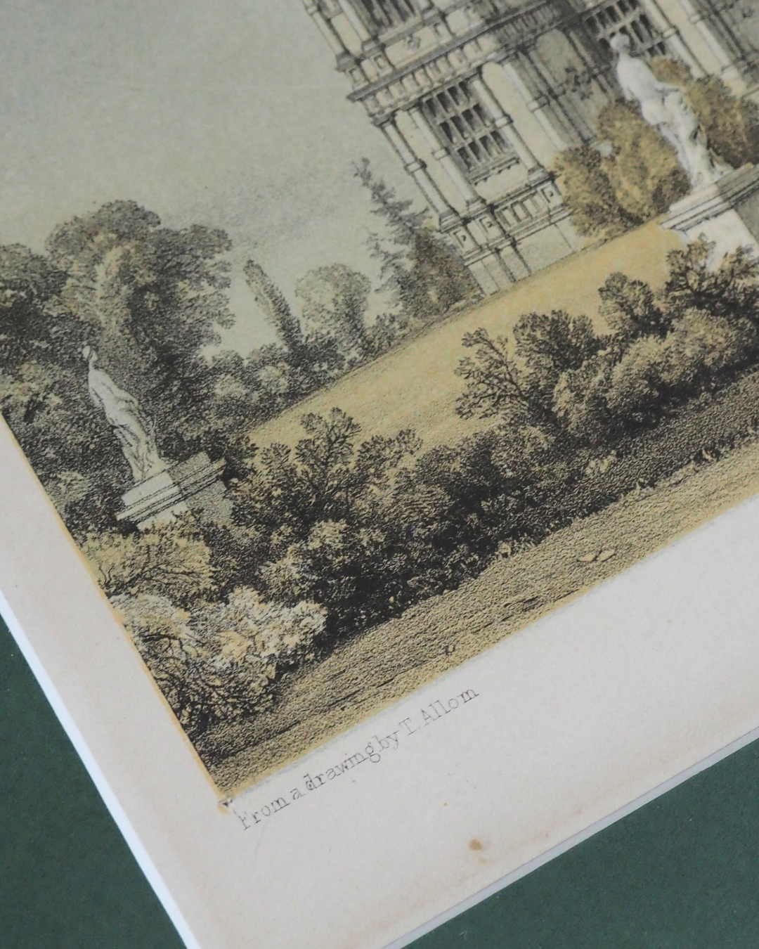 Antique Architectural Prints - Brereton Hall, Turton Tower & Wollaton Hall -English Country House Gallery Set