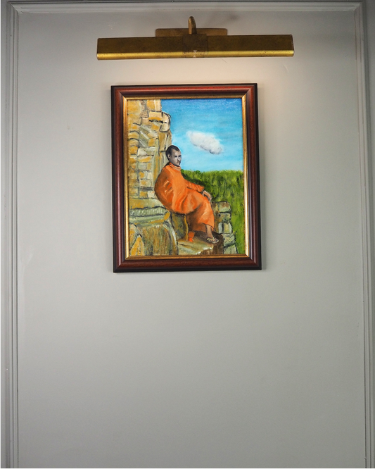 Quiet Reflection - Original Oil painting by N.G. Reynolds