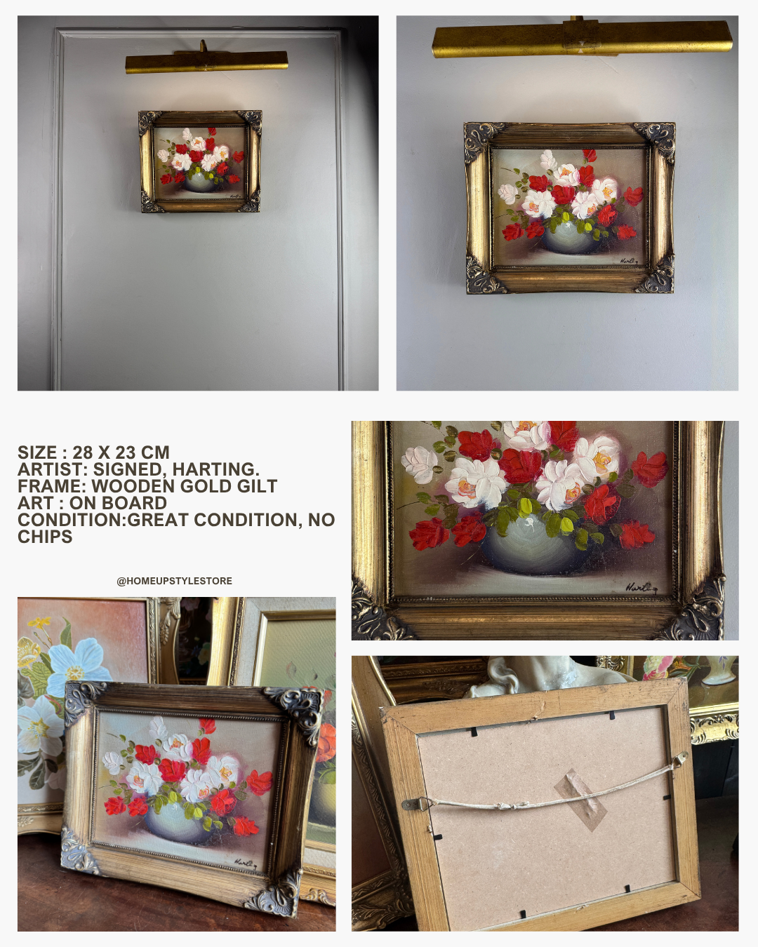 Vintage Floral Oil Painting Collection – Choose Your Favourite