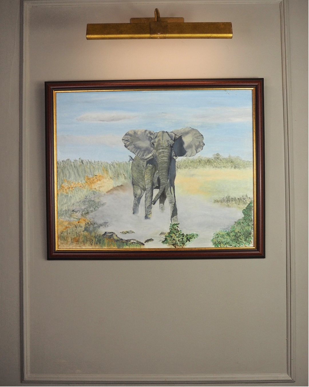 Gentle Giant’s Journey– Original Oil Painting by N.G. Reynolds