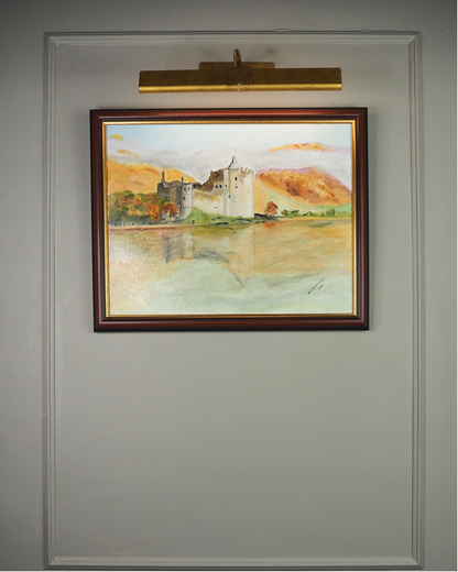 Serenade of Stone and Sea - Original Oil Painting by N.G. Reynolds