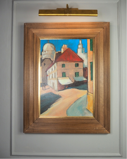Echoes of the Old City -Original Nichol Wheatley Landscape Oil Painting