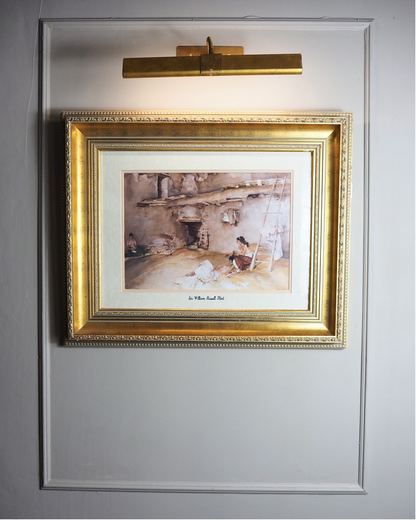 Sir William Russell Flint Print: Vintage Fine Art Reproduction in Ornate Gilt Frame