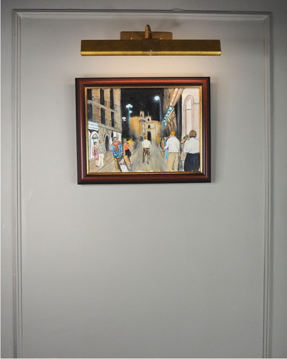 Midnight walk - Original Oil painting by N.G. Reynolds