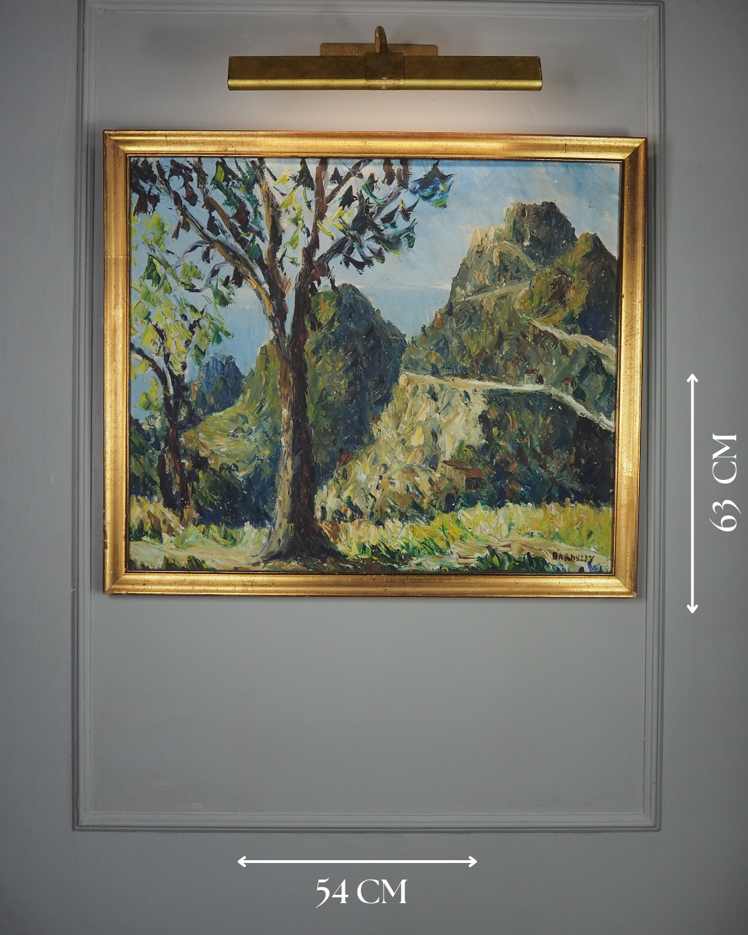Mid Century Oil Painting by Cuthbert Bardsley | British Impressionist  Fine Art