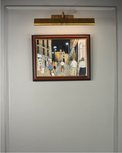 Midnight walk - Original Oil painting by N.G. Reynolds
