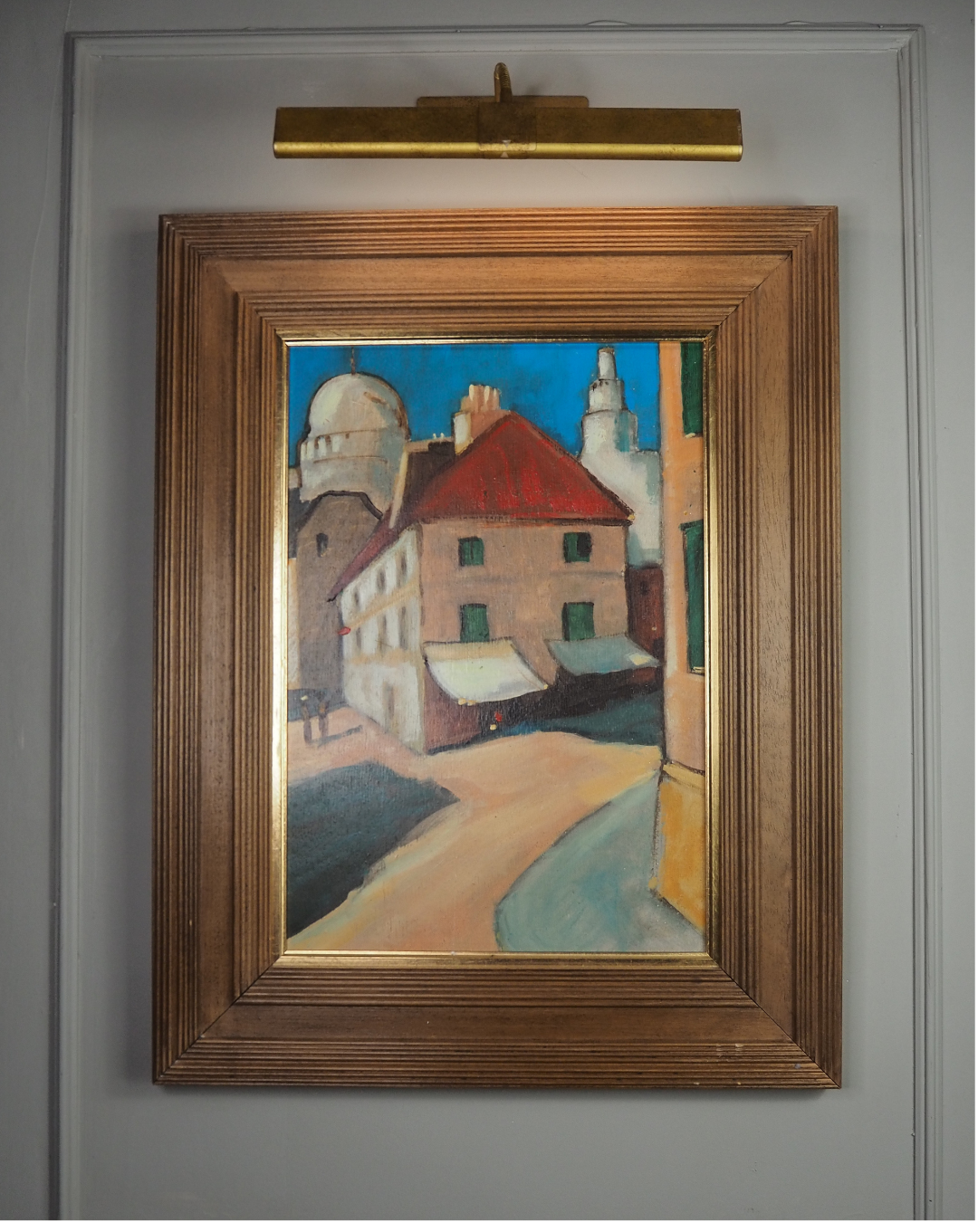 Echoes of the Old City -Original Nichol Wheatley Landscape Oil Painting
