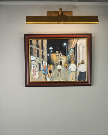 Midnight walk - Original Oil painting by N.G. Reynolds