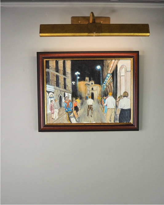 Midnight walk - Original Oil painting by N.G. Reynolds