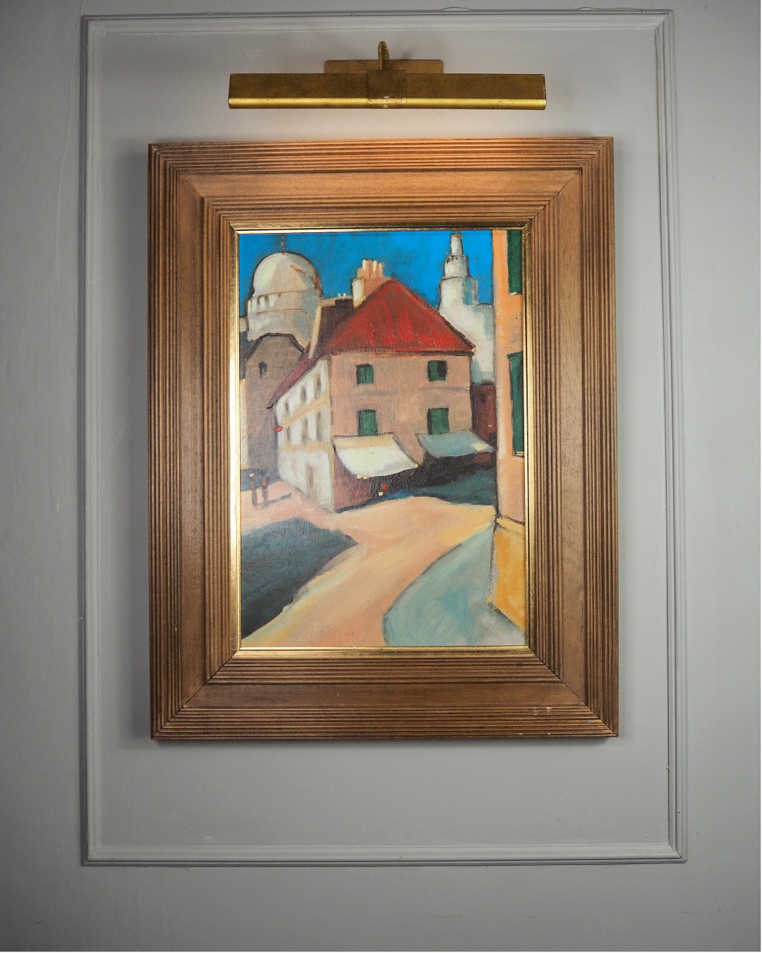 Echoes of the Old City -Original Nichol Wheatley Landscape Oil Painting