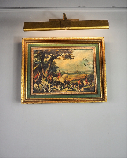 Vintage Vernet Fox Hunting Scene Canvas Print – Editions Braun Louvre