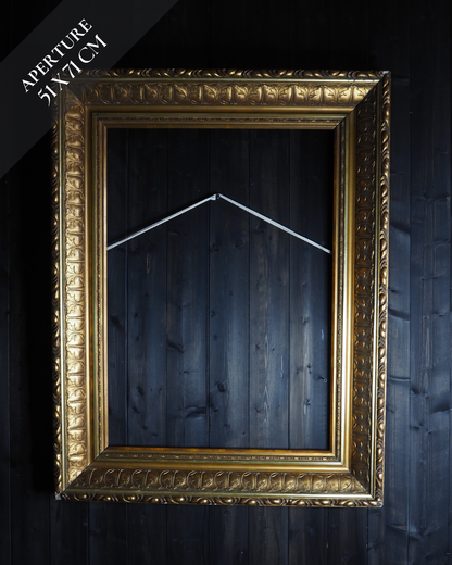 The Versailles – Extremely Heavy Antique Gold Statement Frame