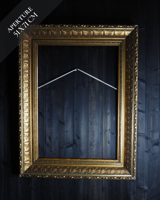 The Versailles – Extremely Heavy Antique Gold Statement Frame