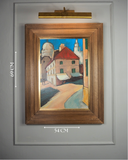 Echoes of the Old City -Original Nichol Wheatley Landscape Oil Painting