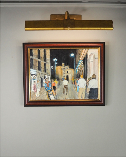 Midnight walk - Original Oil painting by N.G. Reynolds