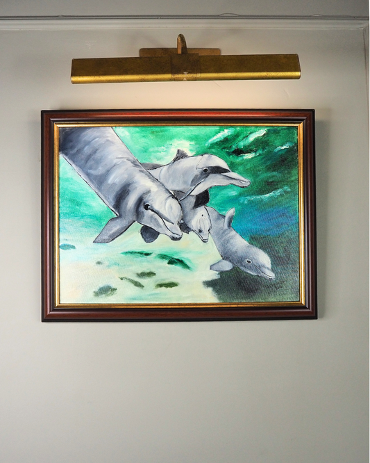 The Dance of the Sea- Original Oil painting by N.G. Reynolds