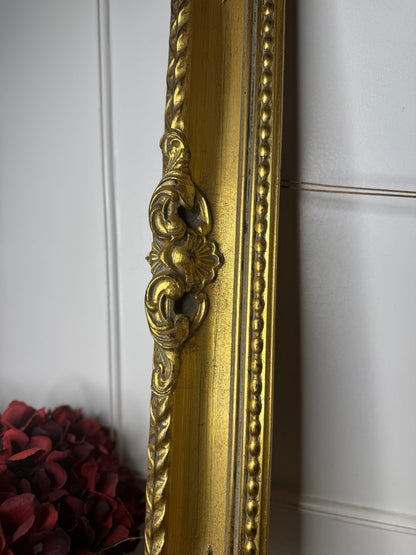 Czech Royalty – Vintage Gold Chippendale Gilt Frame