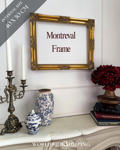Antique Gold Frame Ornate Montreval Frame