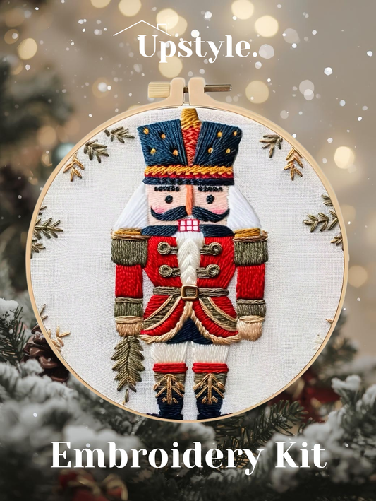 Nutcracker Embroidery Kit