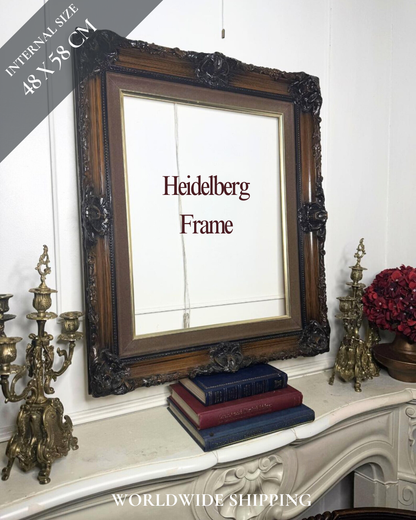 Heidelberg- Ornate Carved Wooden Louis Frame