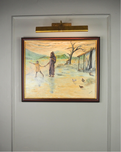 Guardians of the Fields - Original Oil Painting by N.G. Reynolds