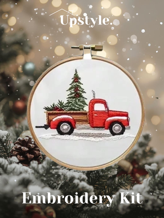 Festive Delivery Embroidery Kit