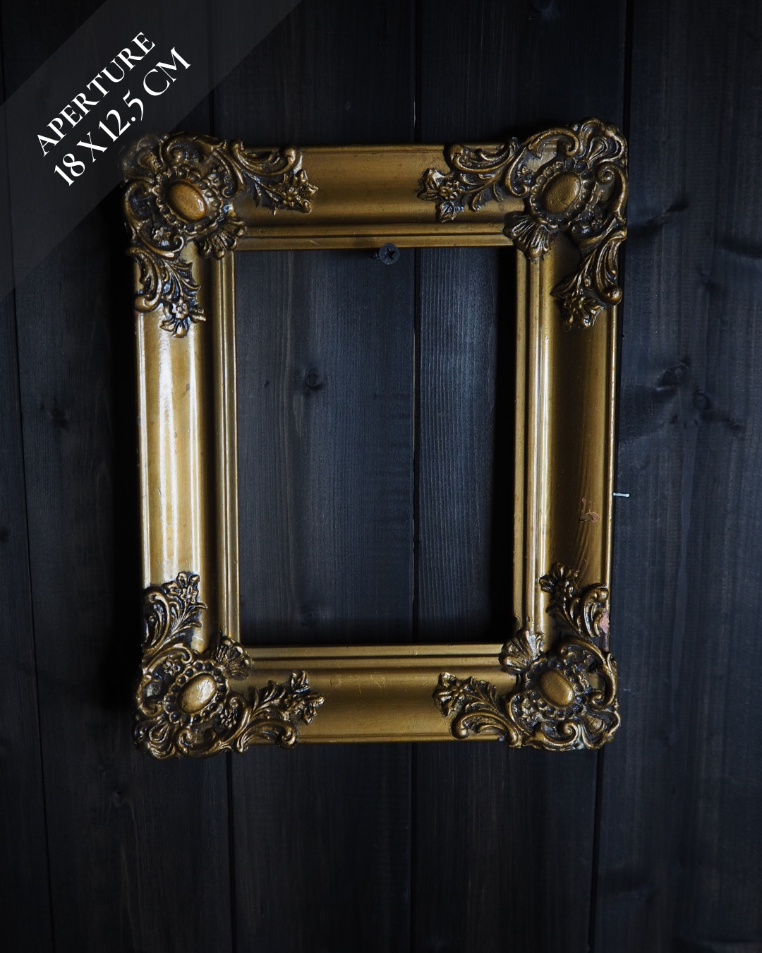 The Golden Grandeur – Antique Original European Ornate Gilt Small Frame Collection