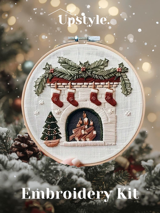 Fireside Wishes Embroidery Kit