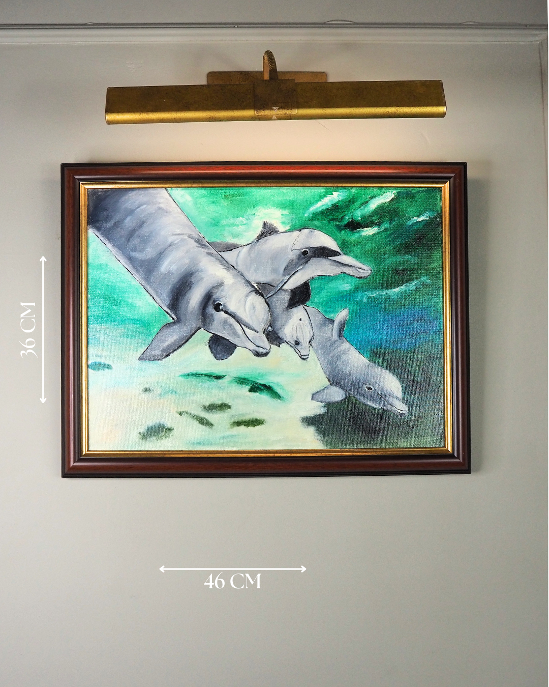 The Dance of the Sea- Original Oil painting by N.G. Reynolds