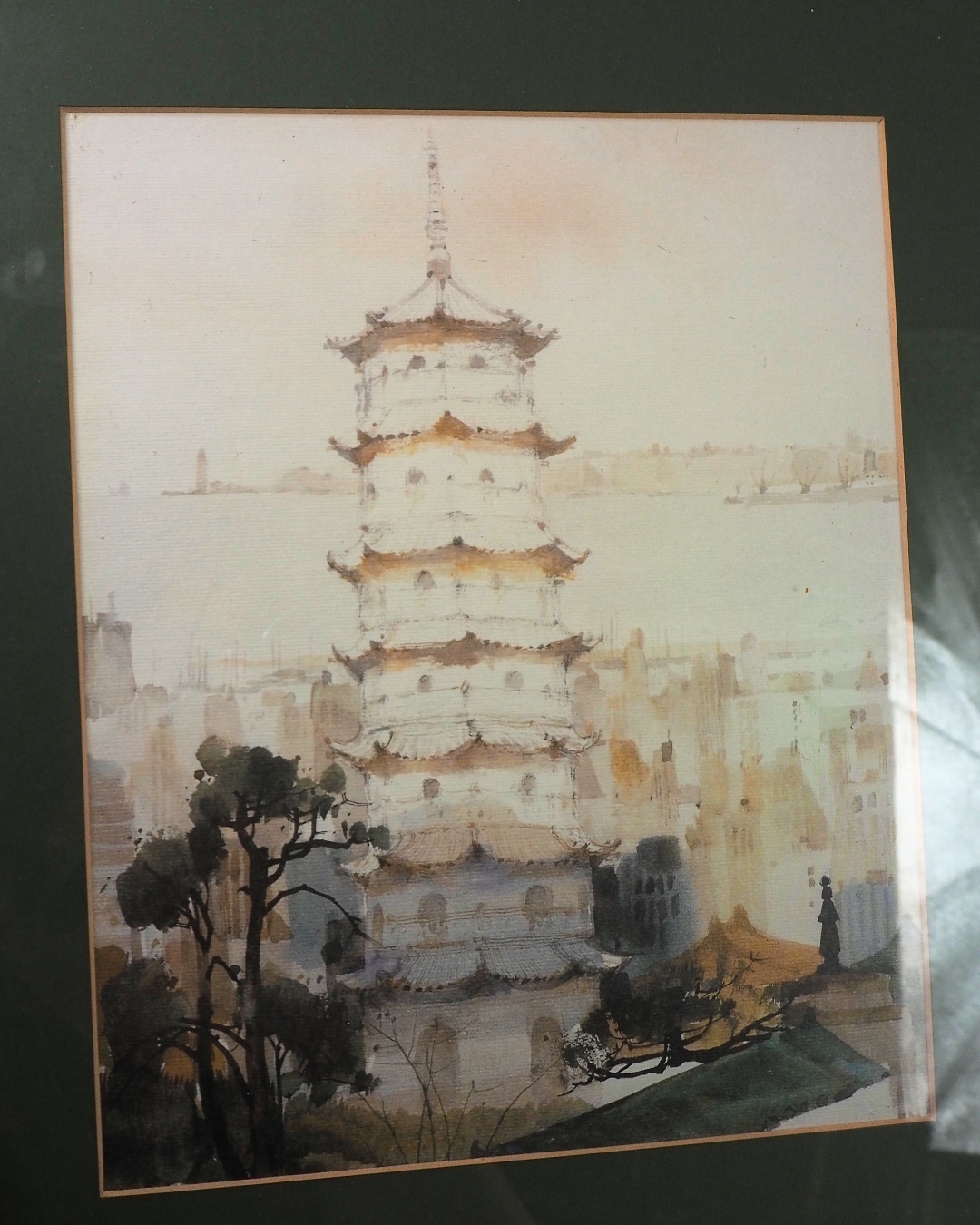 Vintage Japanese Watercolour – Timeless Eastern Elegance Wall Art