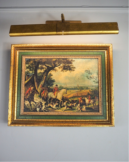Vintage Vernet Fox Hunting Scene Canvas Print – Editions Braun Louvre