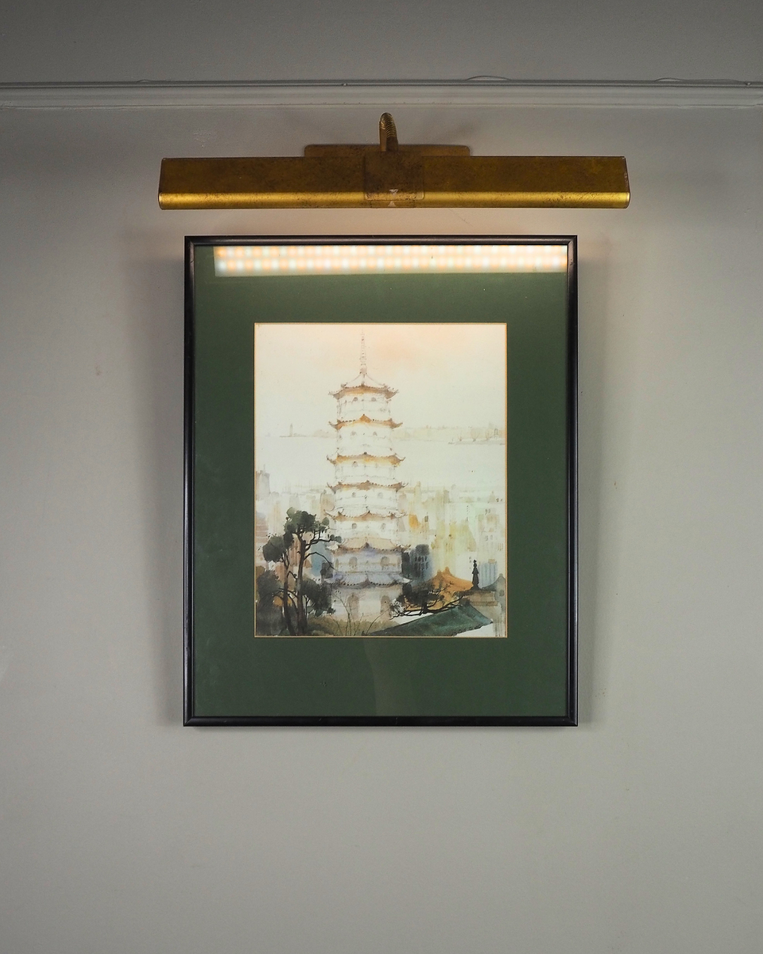 Vintage Japanese Watercolour – Timeless Eastern Elegance Wall Art