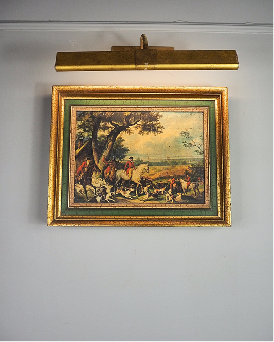 Vintage Vernet Fox Hunting Scene Canvas Print – Editions Braun Louvre
