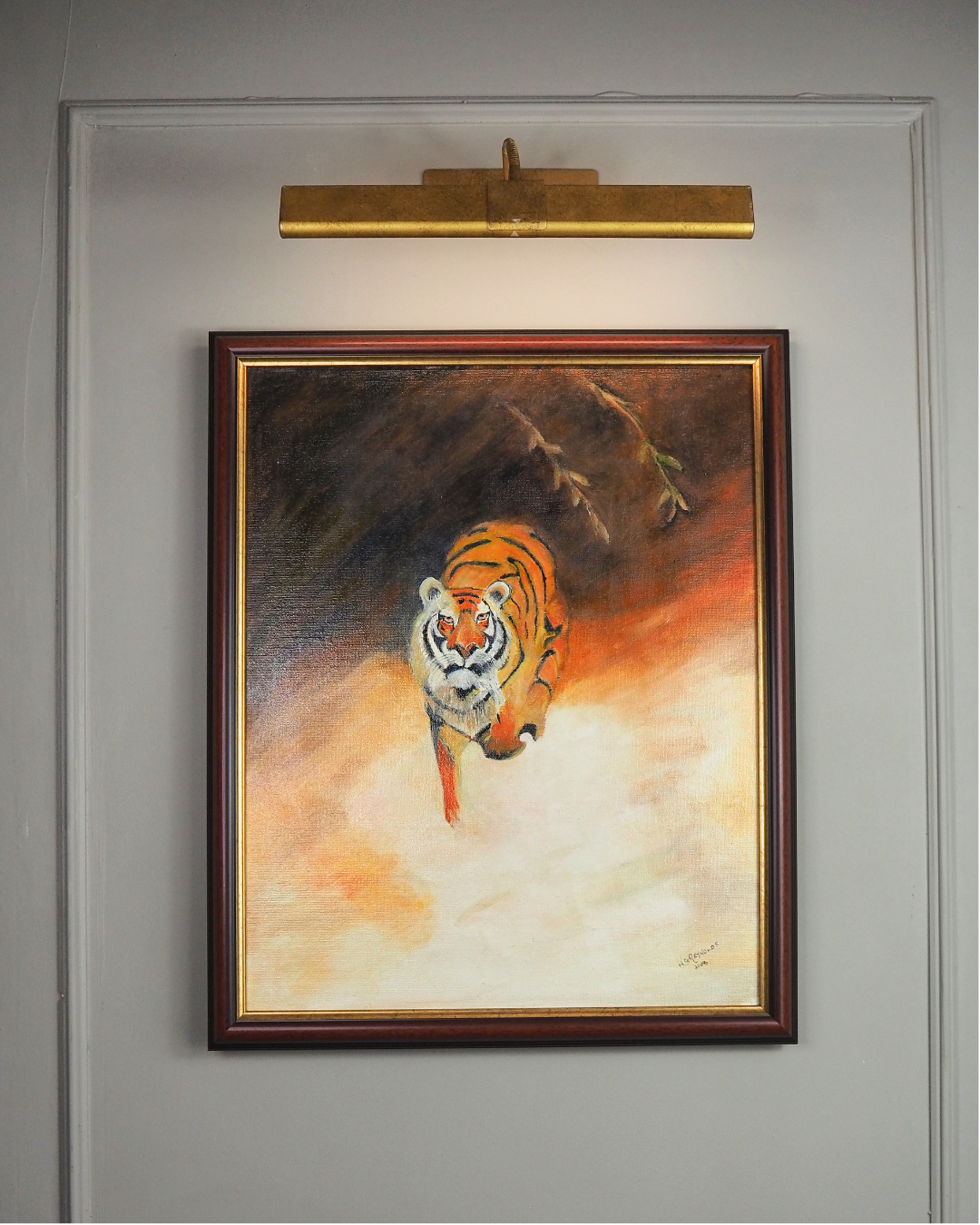 Guardians of the Grasslands – Original Oil Painting by N.G. Reynolds
