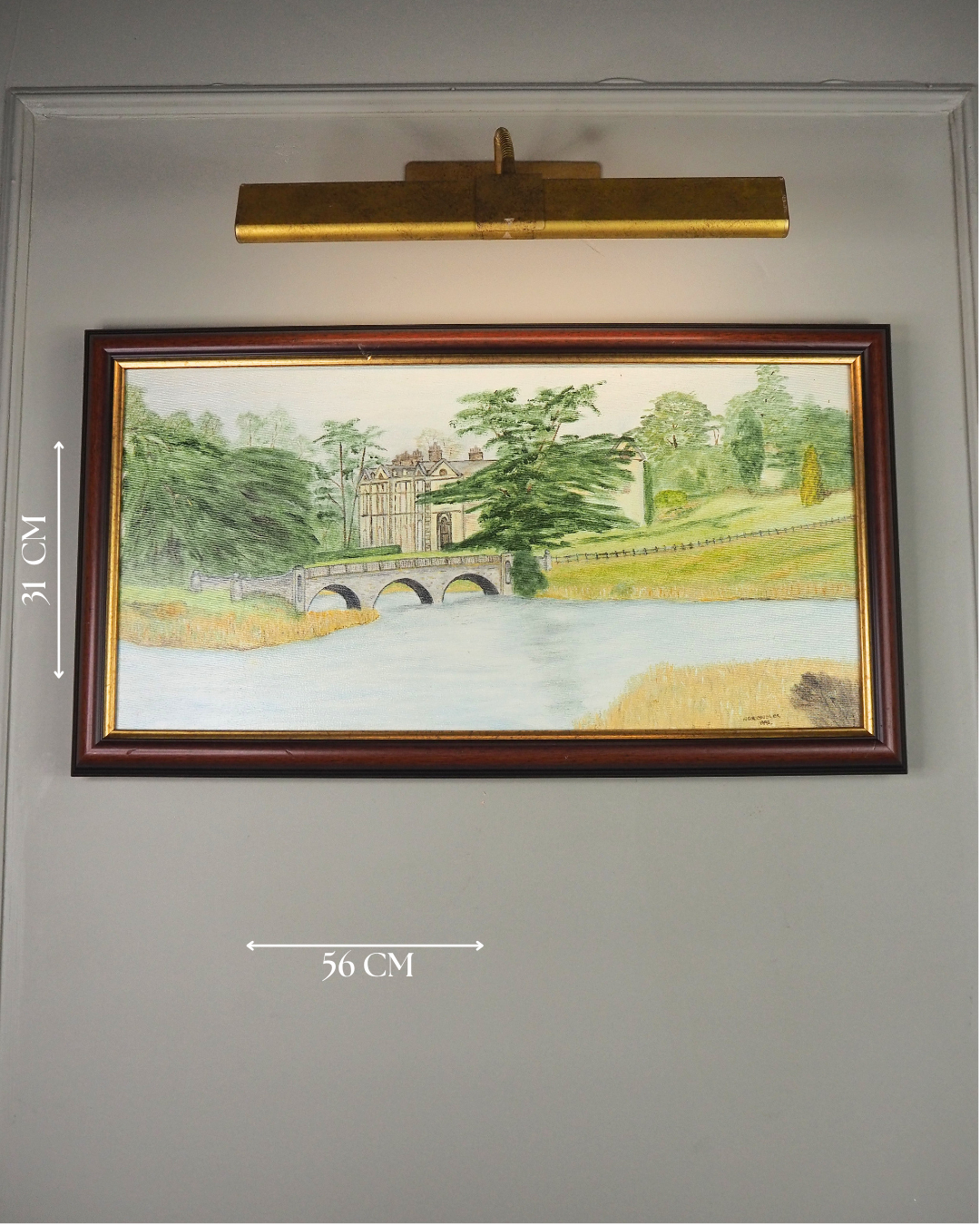 Beneath British Skies - Original Oil Painting by N.G. Reynolds