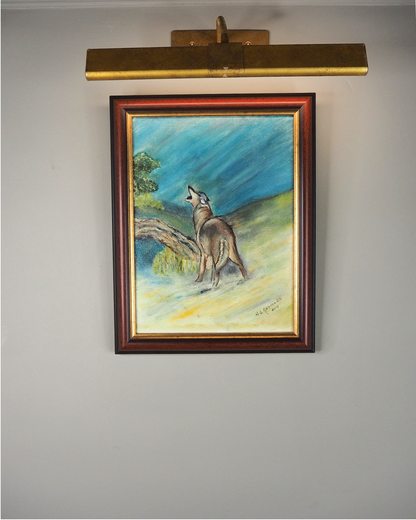 Howl of the Wild - Original Oil painting by N.G. Reynolds