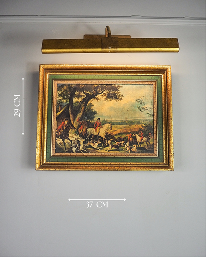 Vintage Vernet Fox Hunting Scene Canvas Print – Editions Braun Louvre