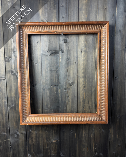Vintage Classic Fluted & Ribbed Moulding Wooden Picture Frame –  The Beaumont
