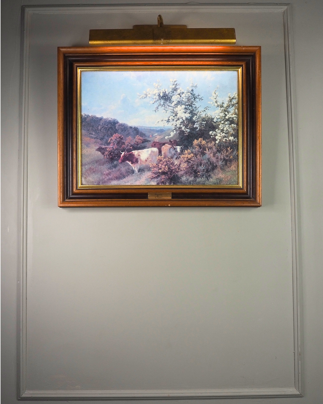 Vintage Charles Collins Landscape Print -  Summer Time