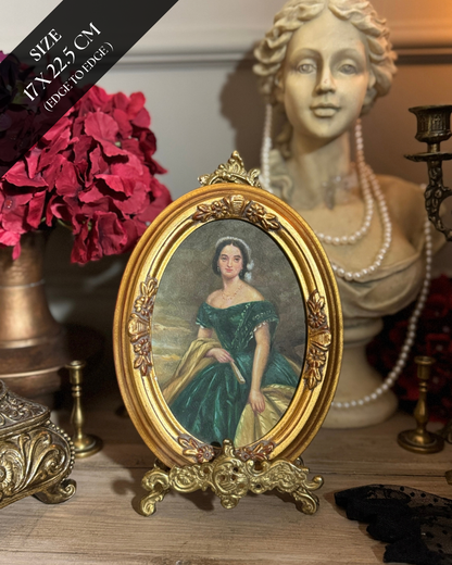 Vintage Oil Painting Portrait Collection in Gold Gilt Frames – Pick Your Favourite