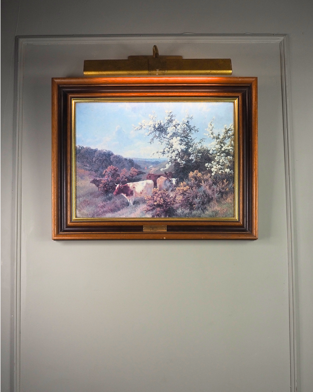Vintage Charles Collins Landscape Print -  Summer Time