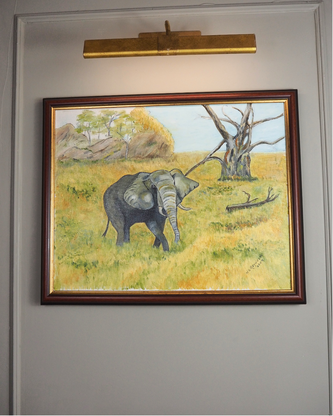 Safari Majesty – Original Oil Painting by N.G. Reynolds